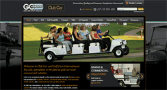 Desktop Screenshot of golfcarsinternational.com.au